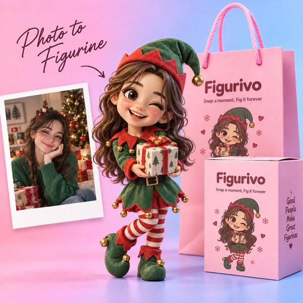 Christmas Elf Custom Figure