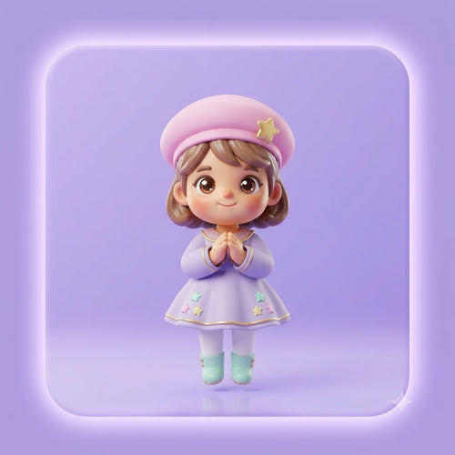 Chibi Custom Keychain