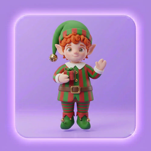 Christmas Elf Custom Figure