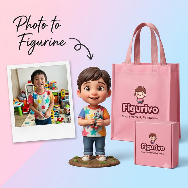 Pixar-Style Custom Figure